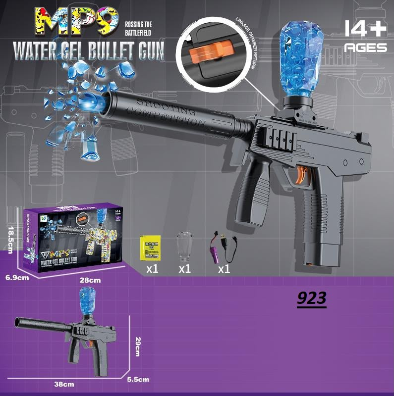 Electric MP9 Gel Blaster Shooting Gun