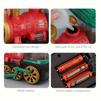 Electric Musical Steam Train Light & Music