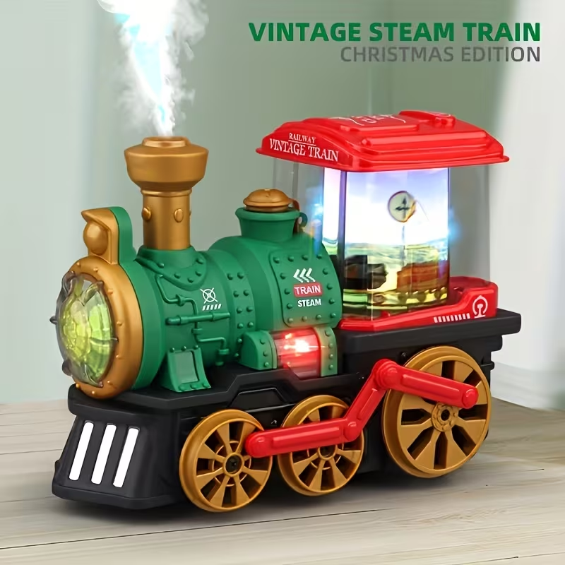 Electric Musical Steam Train Light & Music