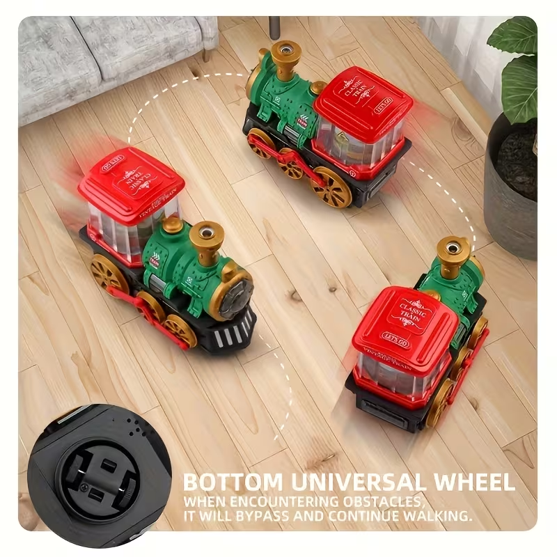 Electric Musical Steam Train Light & Music