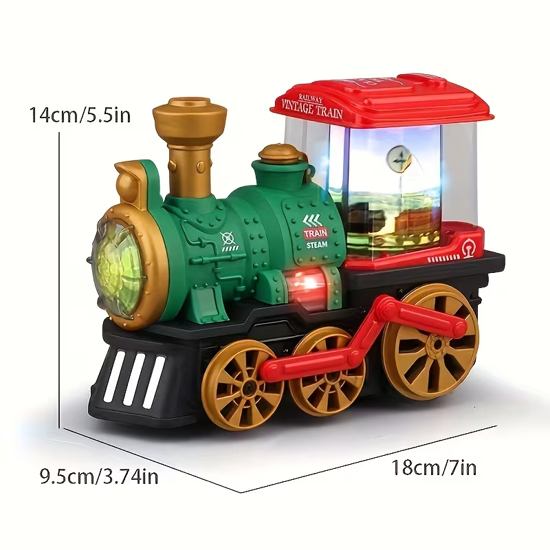 Electric Musical Steam Train Light & Music