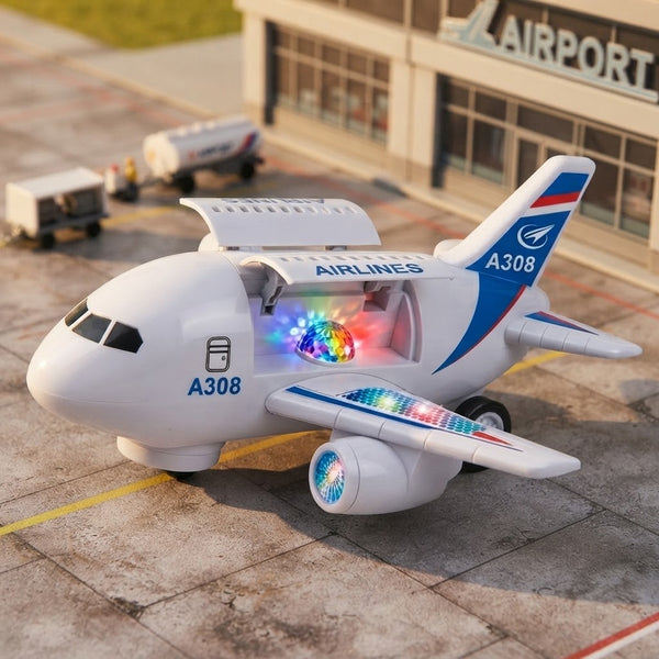 Electric Openable Fuselage Airplane With Light & Music