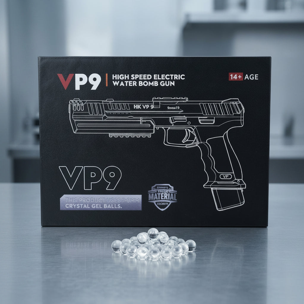 Electric VP9 Gel Blaster Gun - Nylon Version