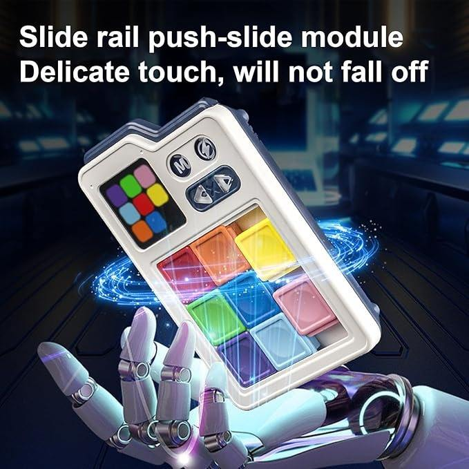 Electronic LED Display Slide Puzzle Game