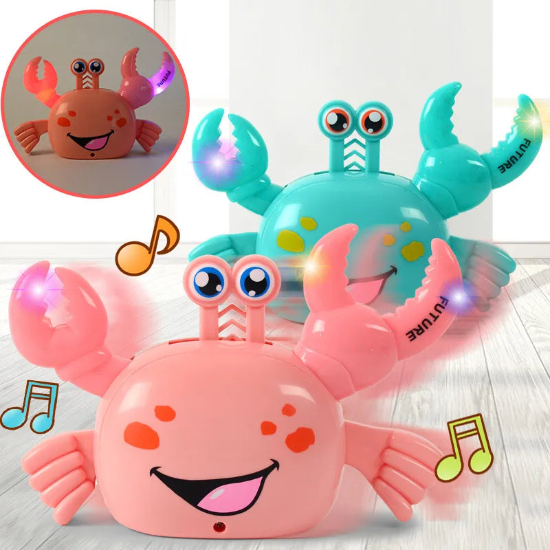 Musical Crawling Crab Toy