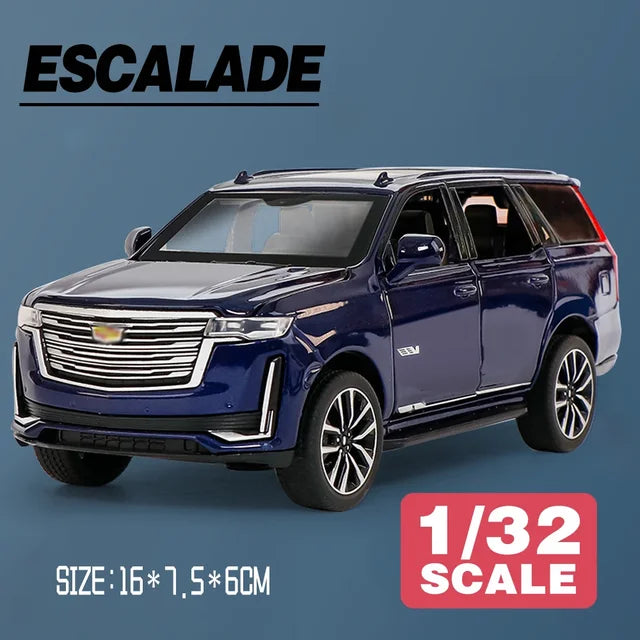 1:32 Diecast Cadillac Escalade Model With Miniature