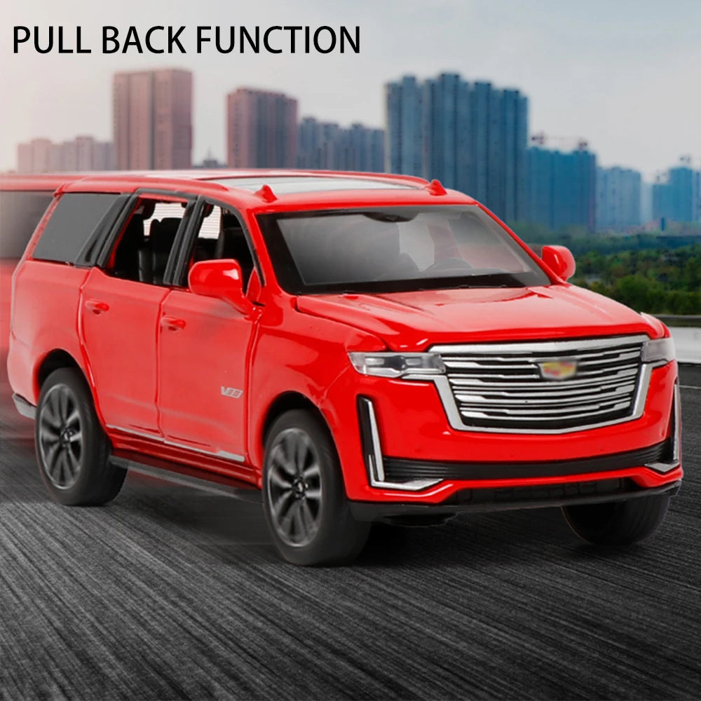 1:32 Diecast Cadillac Escalade Model With Miniature