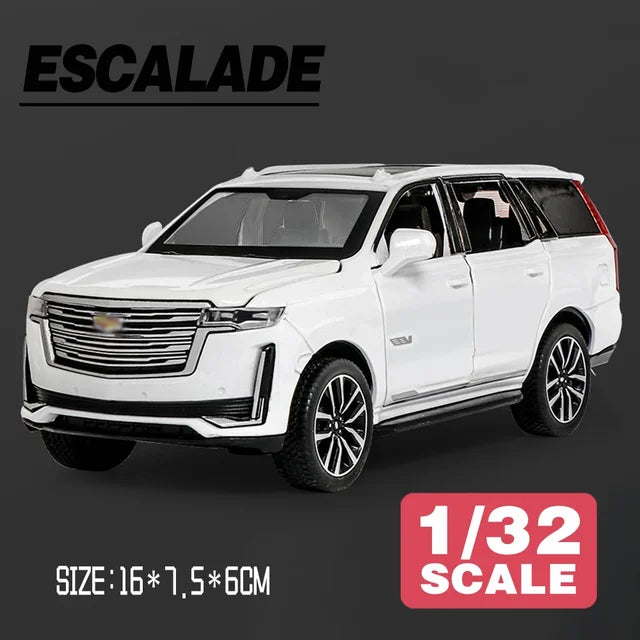 1:32 Diecast Cadillac Escalade Model With Miniature
