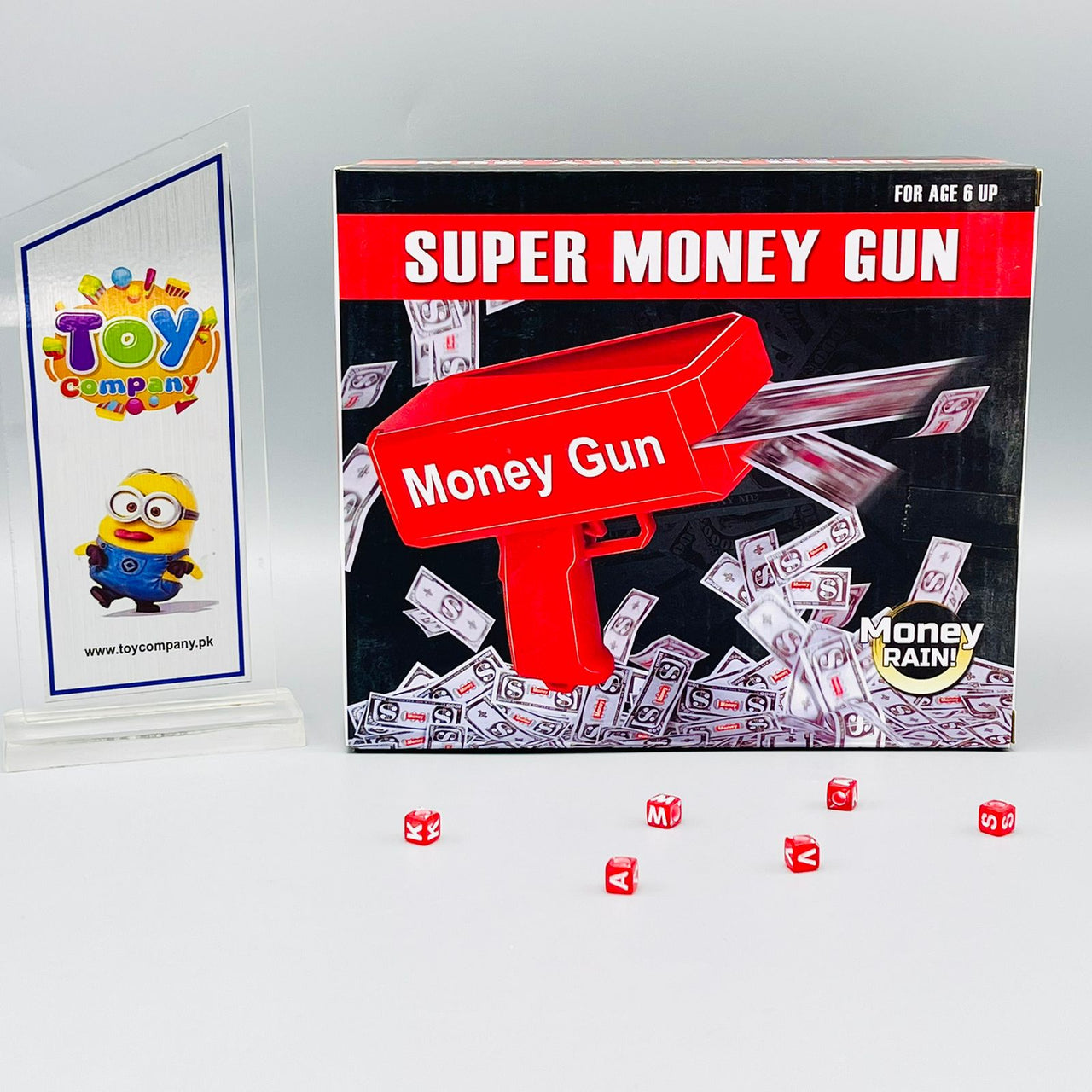 Electric Super Money Rain Gun Toy