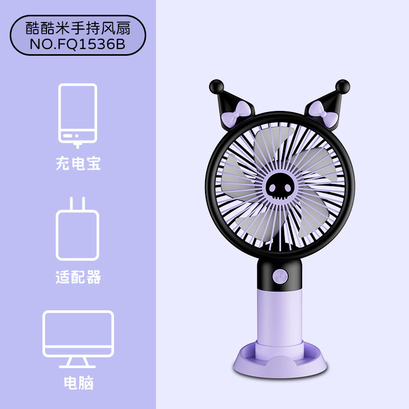 Sanrio Rechargeable Mini Handheld & Desktop Fan
