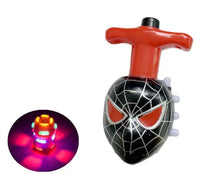 Spider-man Flashing Spinning Top With Light & Music