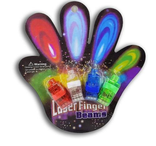 4Pcs Finger Projector Laser Beam Toy