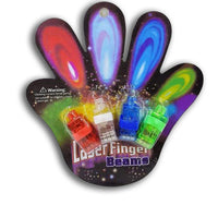 4Pcs Finger Projector Laser Beam Toy
