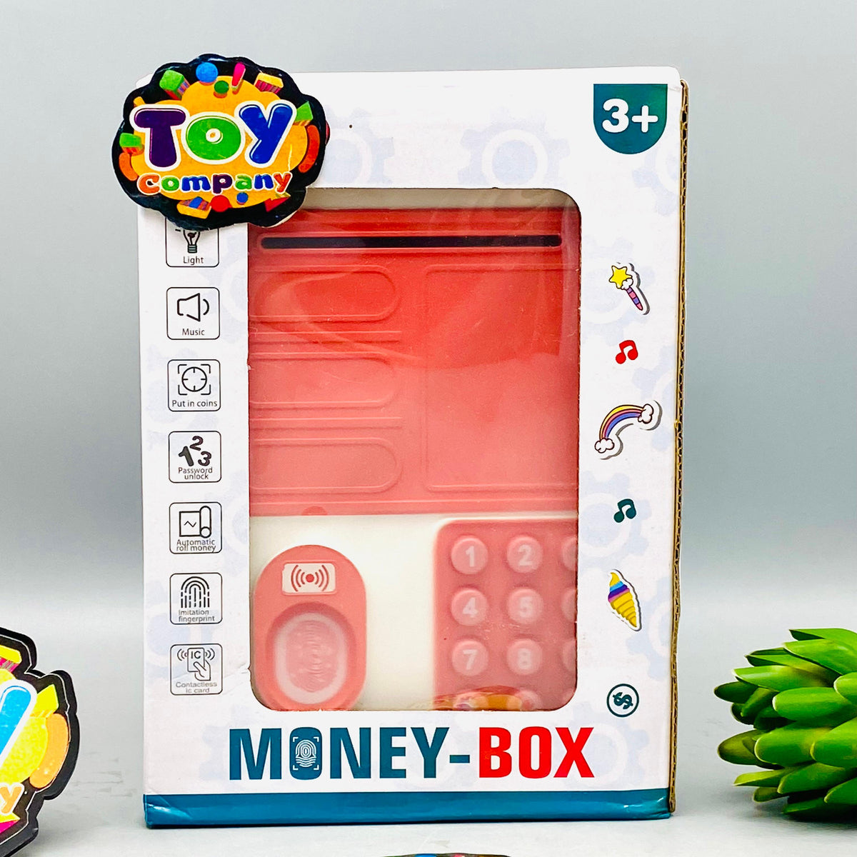 Fingerprint & Password Unlock My Melody Piggy Bank