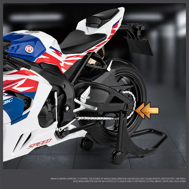 1:12 Diecast Hot Speed Model Bike