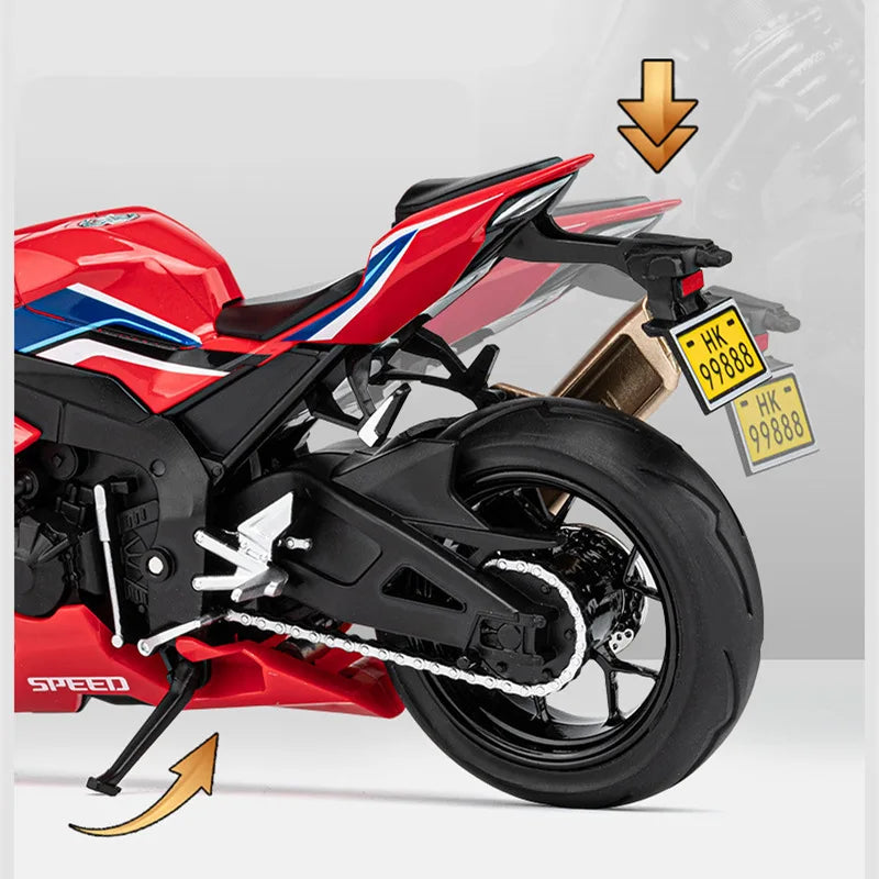 1:12 Diecast Hot Speed Model Bike