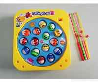 Electric Mini Fishing Game Set With 15 Fish