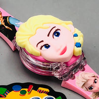 Frozen Theme Kids Digital Watch With Lights
