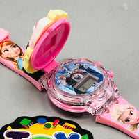 Frozen Theme Kids Digital Watch With Lights