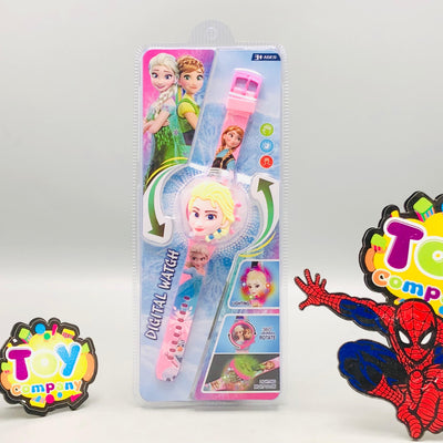 Frozen Theme Kids Digital Watch With Lights