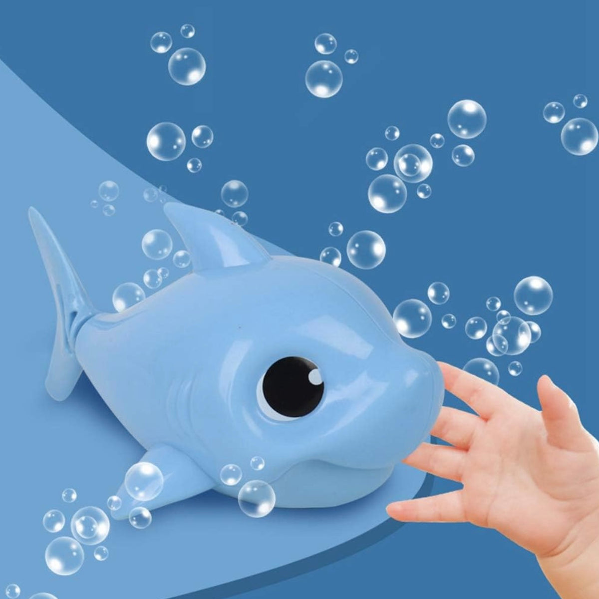 Newborn Cute Shark Bath Toy - 1Pc