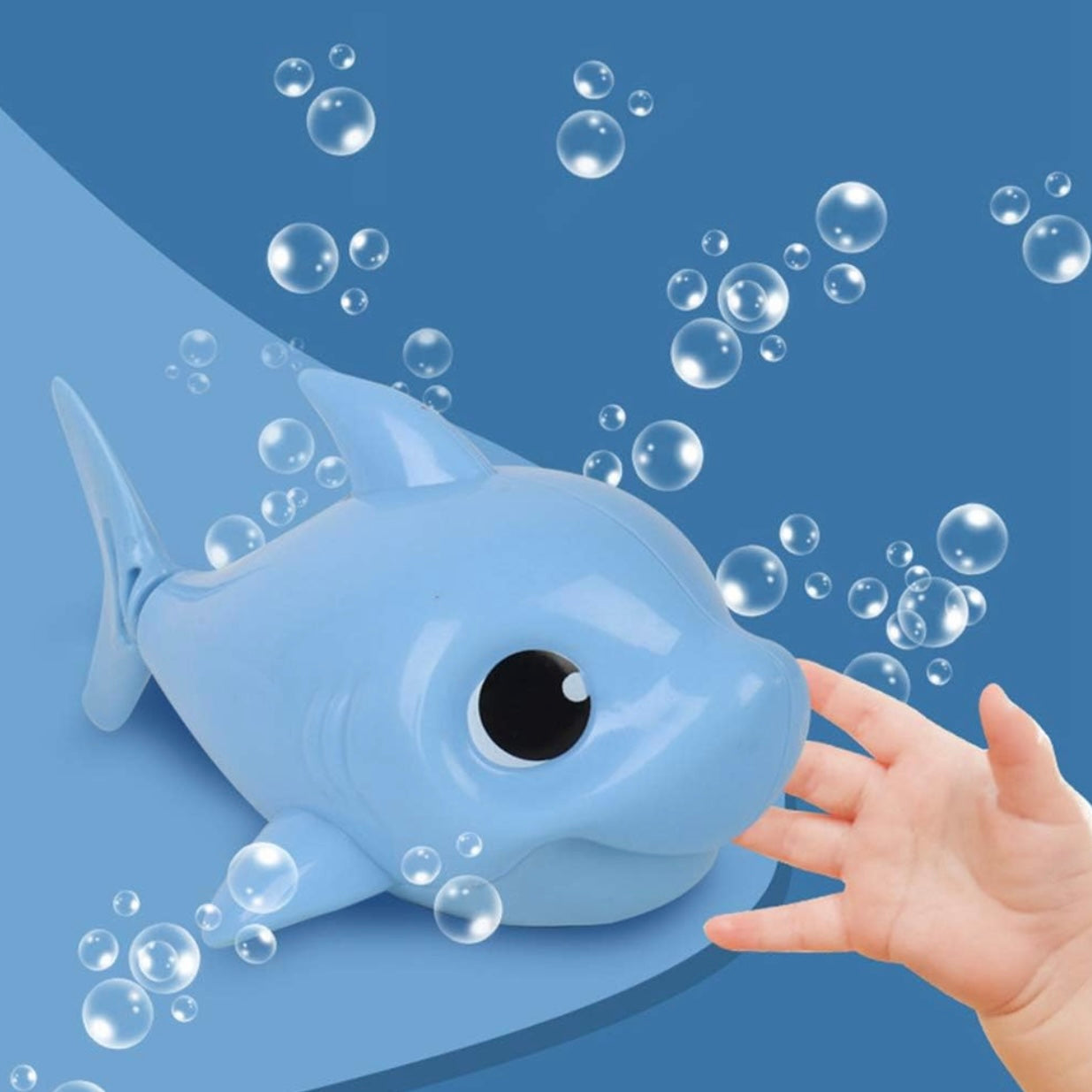Newborn Cute Shark Bath Toy - 1Pc