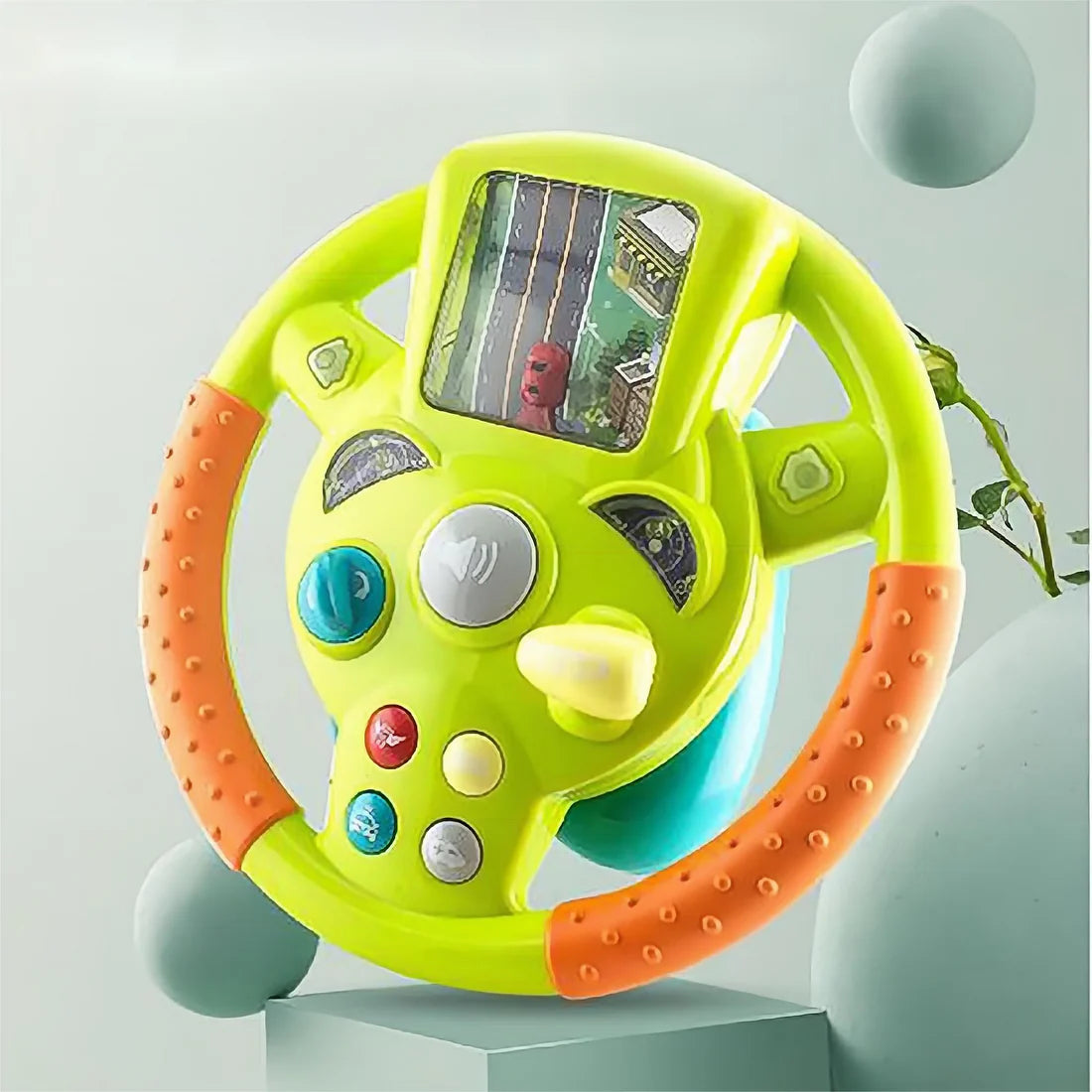 Little Driver Steering Wheel With Light, Music & Games