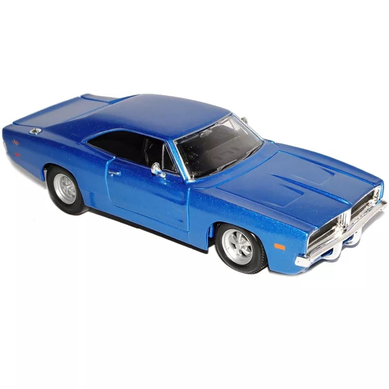 Maisto 1:25 Diecast 1969 Dodge Charger - Blue
