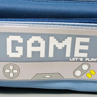 Premium Game Themed Kids Pencil Pouch - Blue