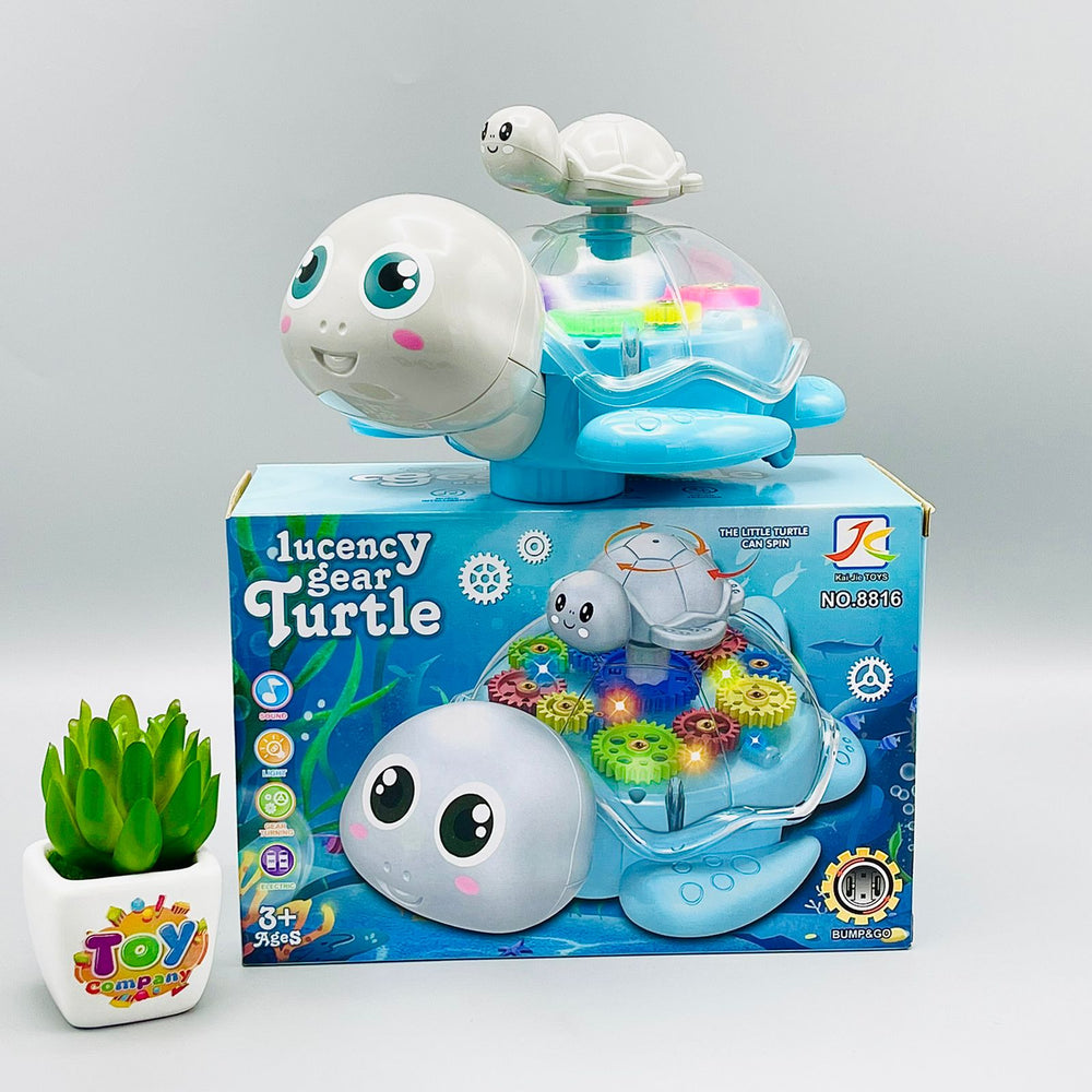 Lucency Gear Turtle with Lights and Sound