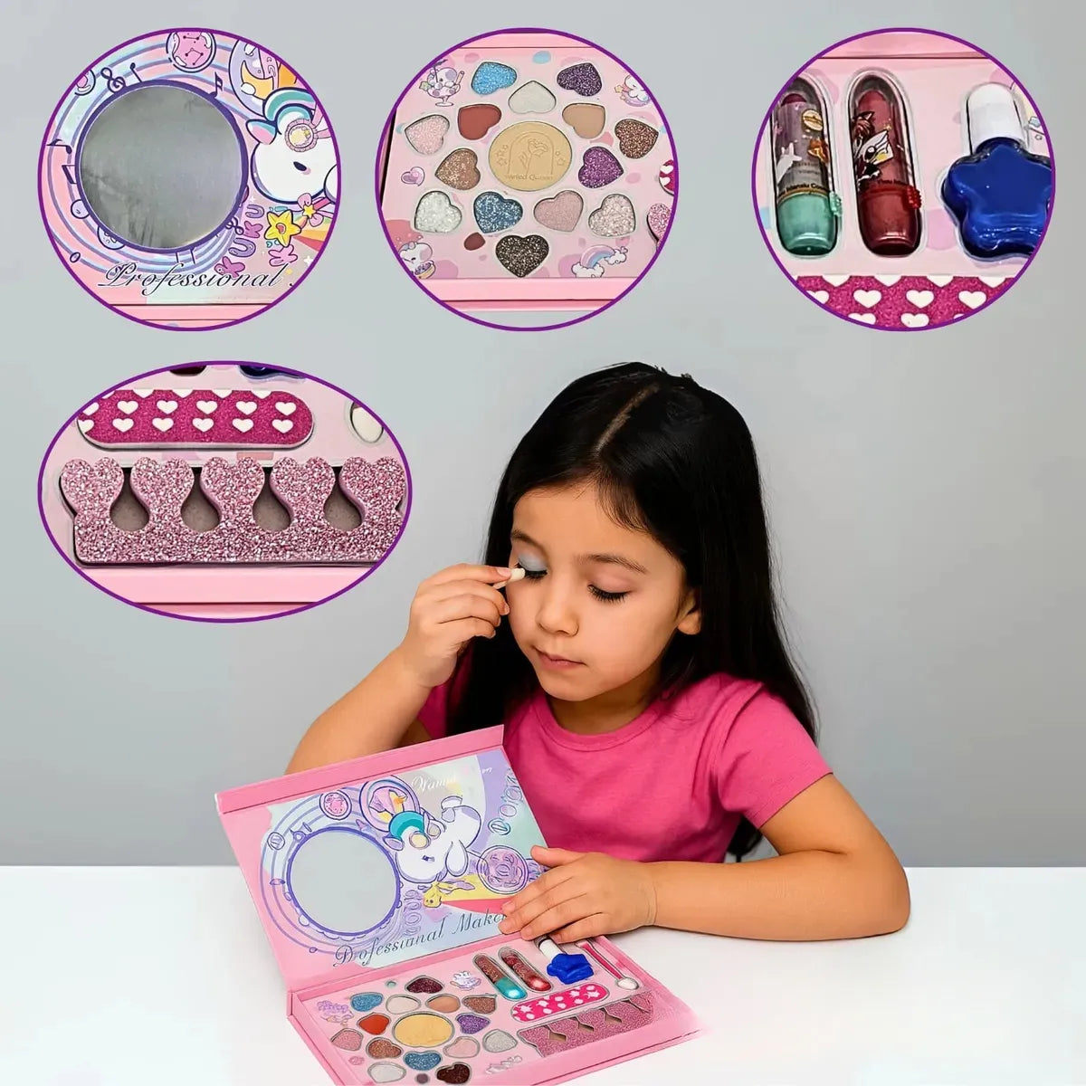 22Pcs Realistic Unicorn Beauty Makeup Palette