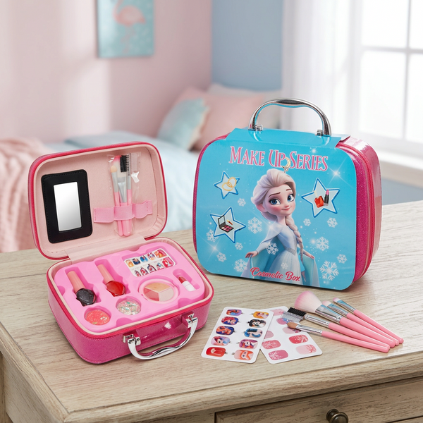 Girls Frozen Themed Beauty Makeup Bag 