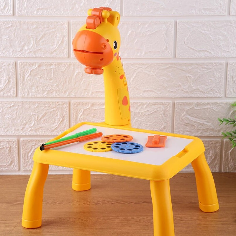 Giraffe Projection Painting Table