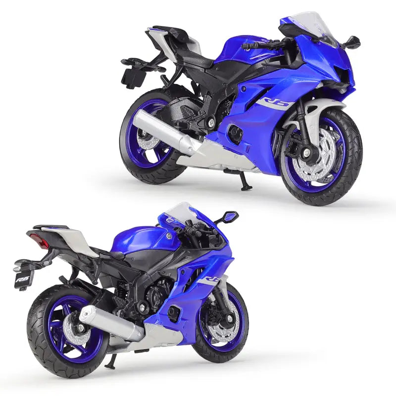 1:18 Diecast Yamaha YZF-R6 Model Bike