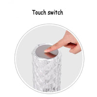 Crystal Table Lamp-USB Charging & Touchable