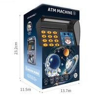 Kids Space Themed Password & Face Recognition ATM Machine