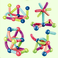 50Pcs Magnetic Puzzle Block Set