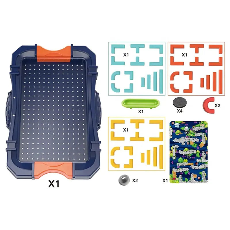Handheld Crazy Maze Pinball Game Toy