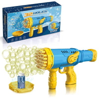 32 Holes Angel Lighting Bubble Gun