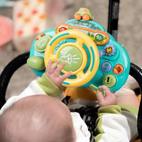 Multi-functional Toddlers Simulation Musical Steering Wheel