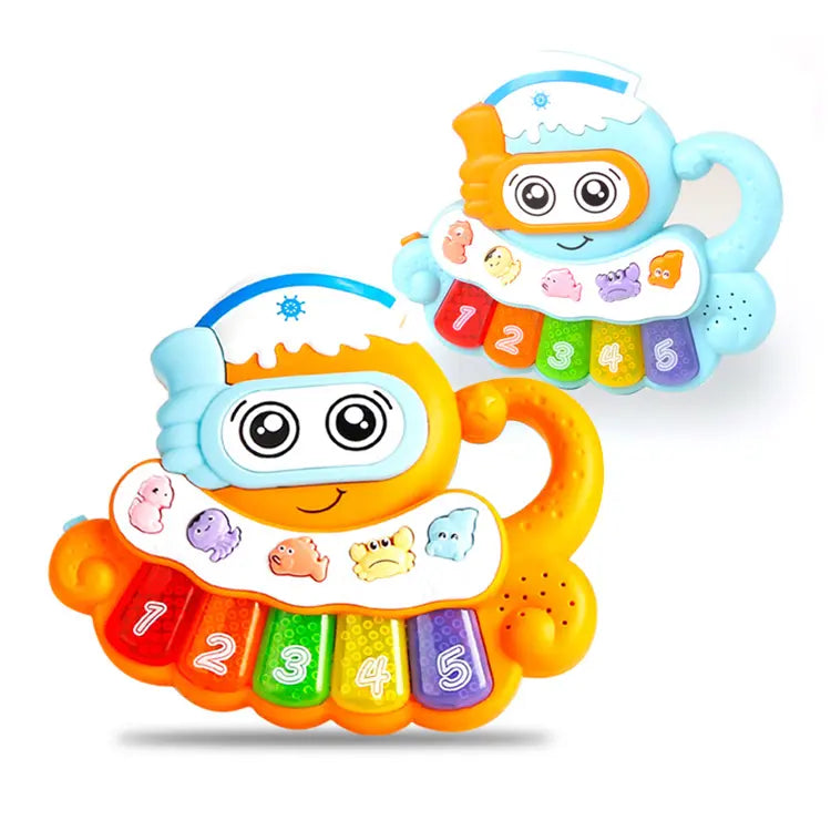 Multi-Function Octopus Piano Toy
