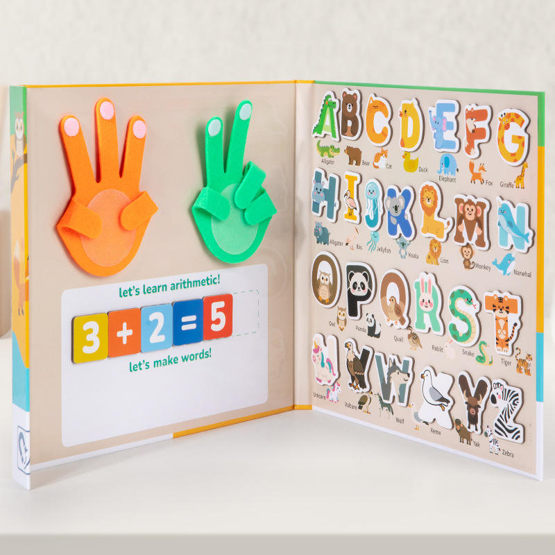Toddler Finger Arithmetic Alphabet Letters