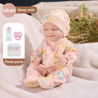Vinyl Silicon Newborn Baby Doll With Accessories