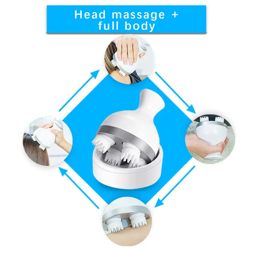 Handheld Relaxing Scalp Massager