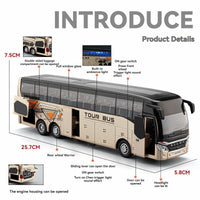 1:30 Diecast Double Decker Model Bus