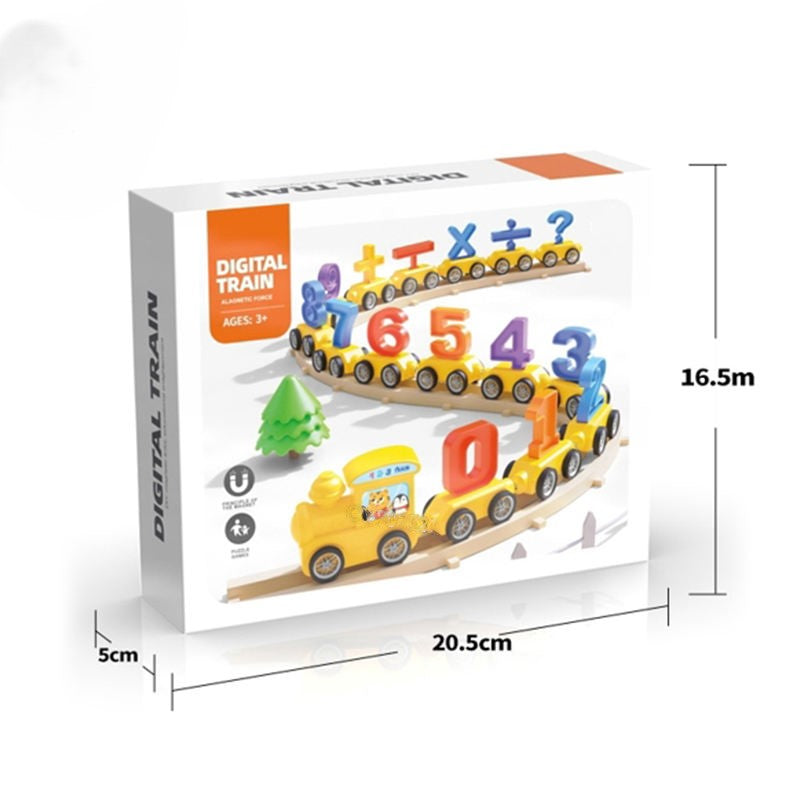 31Pcs Montessori Digital Number Train