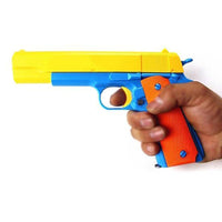 Semi-Automatic Classic Gun Toy Pistol Soft Bullet Revolver