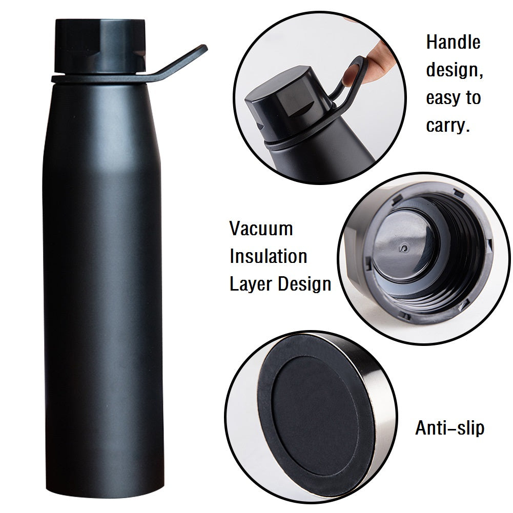 550ml Air Vacuum Stainless Steel Water Bottle