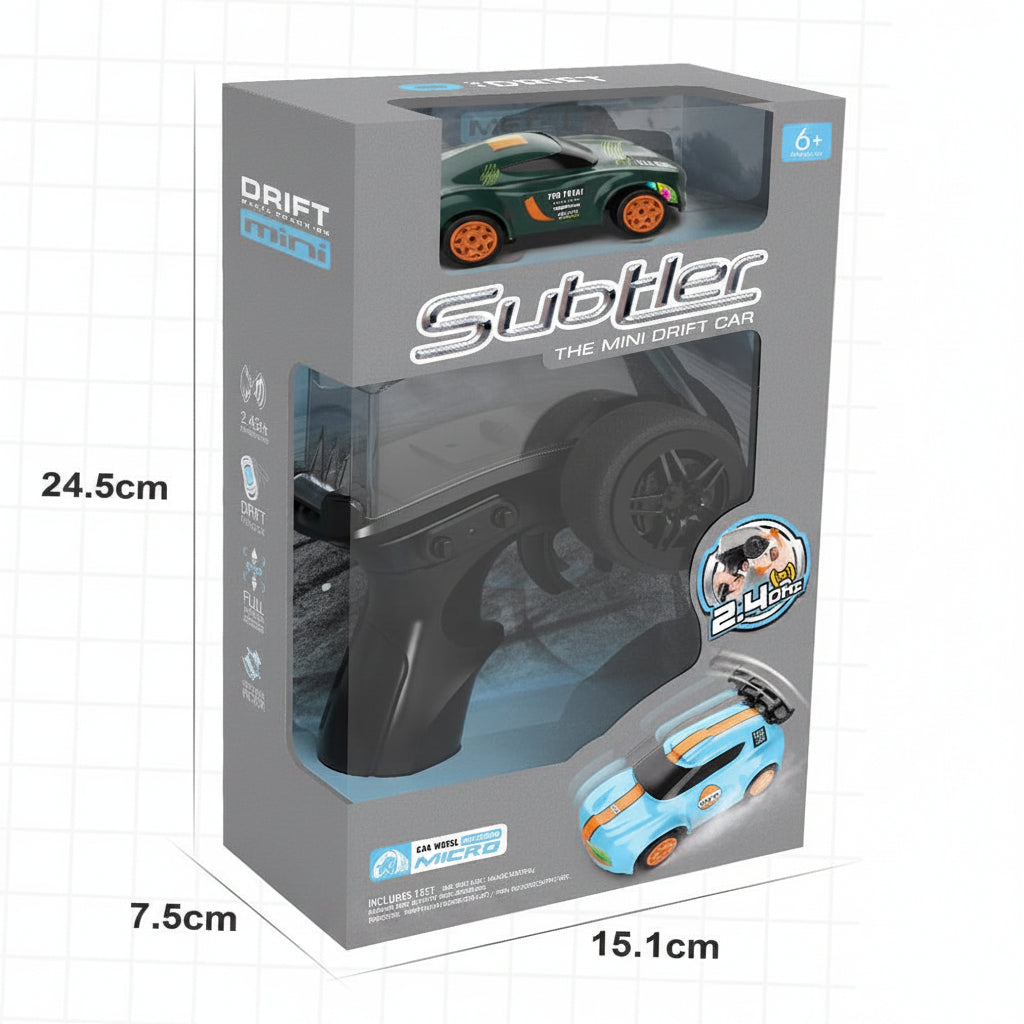 4WD RC Mini Drift Car With LED Lights