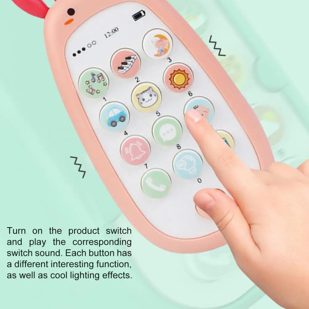 Giraffe Design Kids Musical Puzzle Mobile Phone